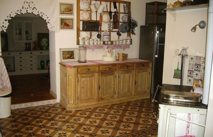 A country kitchen in Epinal, France