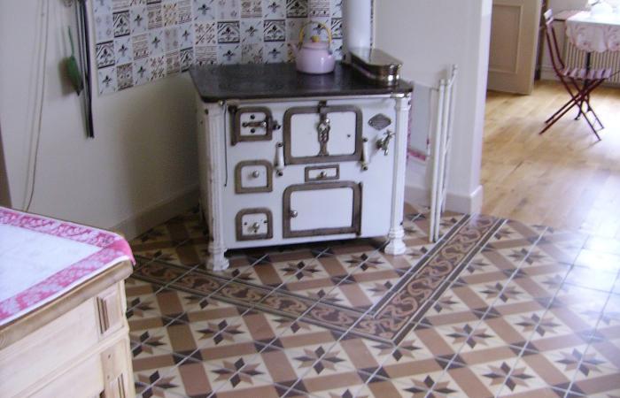 A country kitchen in Epinal, France