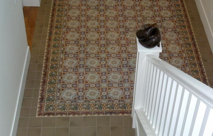 Period antique floors in a new build in Seattle