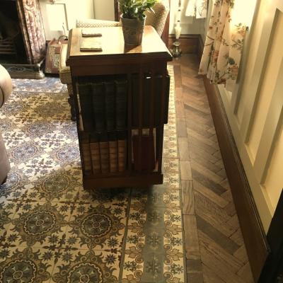 A Douzies Maubeuge ceramic in a Somerset Edwardian house