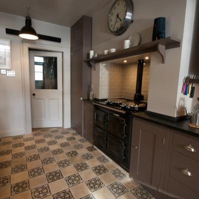 Antique French carreaux de ciments grace a Dublin, Ireland renovation