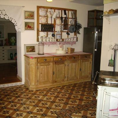 A country kitchen in Epinal, France