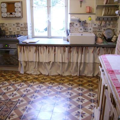 A country kitchen in Epinal, France