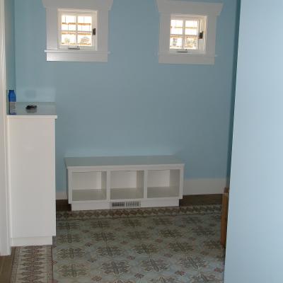 Period antique floors in a new build in Seattle