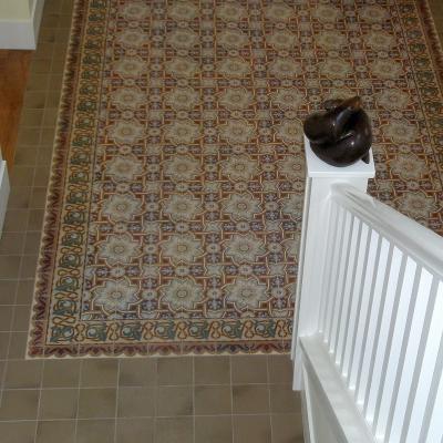 Period antique floors in a new build in Seattle