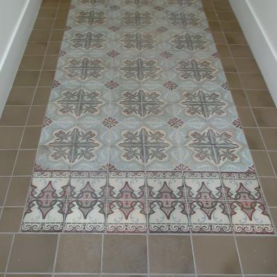 Period antique floors in a new build in Seattle