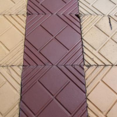 9.5m2 of Perrusson antique ceramic garden patio tiles