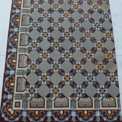 A 15.3m2 / 165 sq ft antique French Winckelmans floor