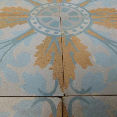 c.5.75m2 / 62 sq ft. French Douzies Maubeuge ceramic