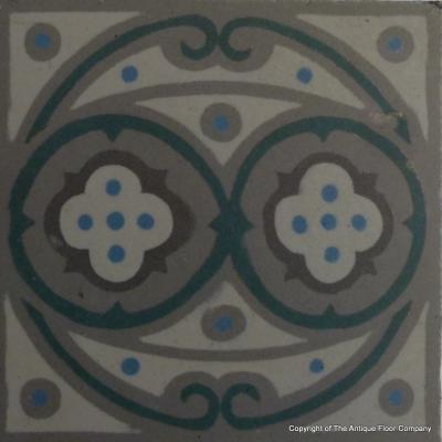 An 10.7m2 Ceramiques Moderne Art Deco floor