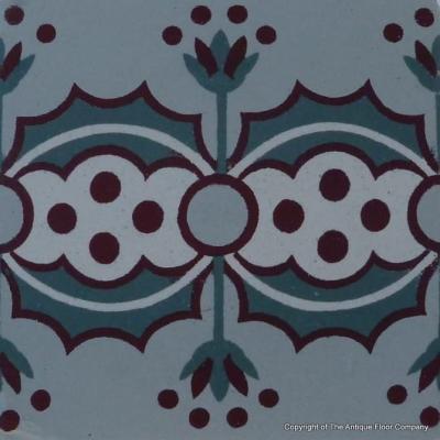 Stunning 19m2 to 20m2 Belgian ceramic art nouveau floor