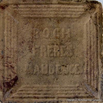 Rare 12.5m2+ heritage Boch Freres floor c.1886
