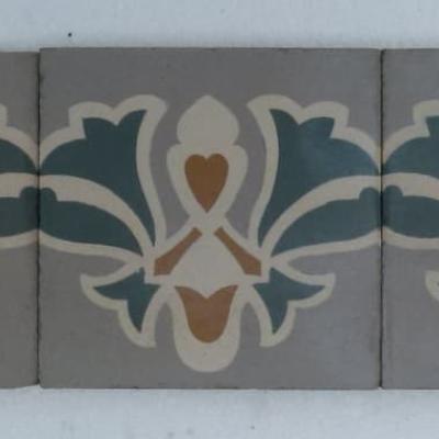 50 Octave Colozier border tiles c.1913