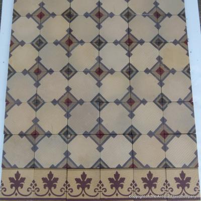 Rare 12.5m2+ heritage Boch Freres floor c.1886