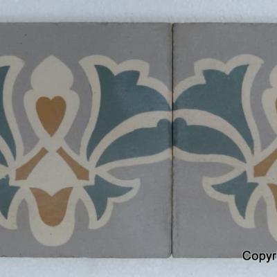 50 Octave Colozier border tiles c.1913