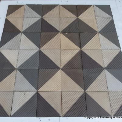 6.5m2 / 70 sq ft exterior ceramic tiles c.1896