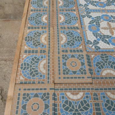 20.5m2+ / 220 sq ft antique faux mosaique themed floor - 1933