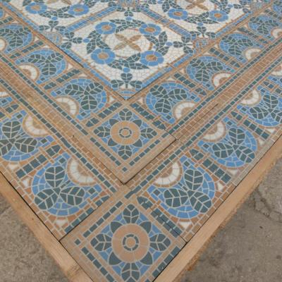 20.5m2+ / 220 sq ft antique faux mosaique themed floor - 1933