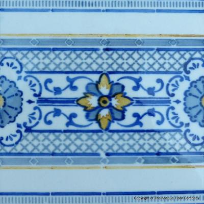 Small quantity of Villeroy and Boch Faience wall tiles - early 20th century