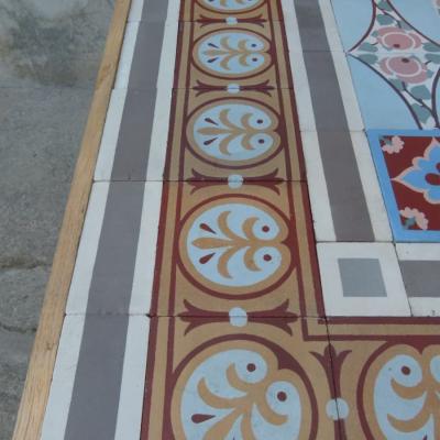 An impressive period Douvrin floor - c.16.5m2 / 177 sq ft.