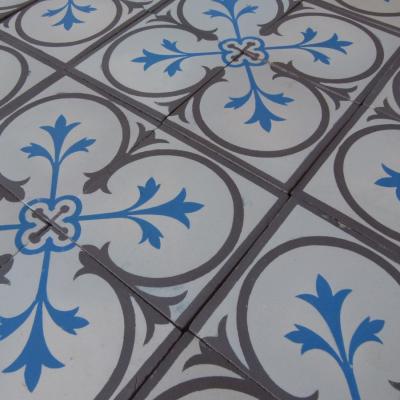 37m2+/400 sq ft Boch Freres ceramic - late 19th century