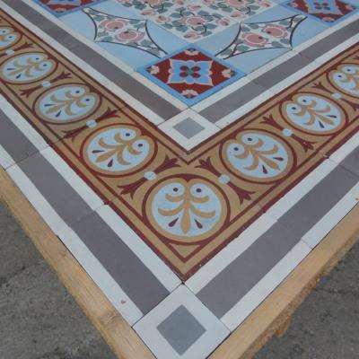 An impressive period Douvrin floor - c.16.5m2 / 177 sq ft.