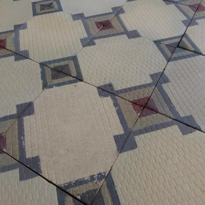 Rare 12.5m2+ heritage Boch Freres floor c.1886