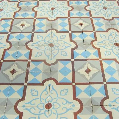 Antique ceramic kitchen floor c.1892-1910