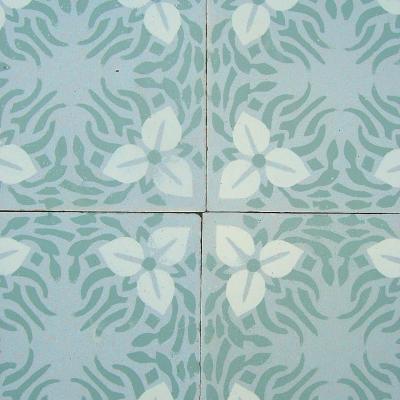 Belgian Art Nouveau floor tiles - early 20th century