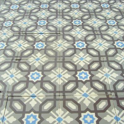 15m2+ classically tessellating antique floor c.1909