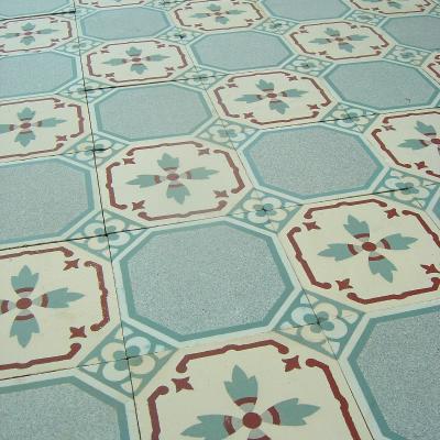 1925 antique French bouanderie floor