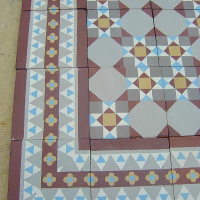 Classical geometry - c.1925-30 French floor with Victorian influences