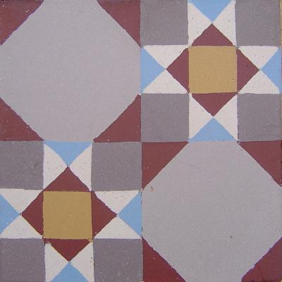 Classical geometry - c.1925-30 French floor with Victorian influences