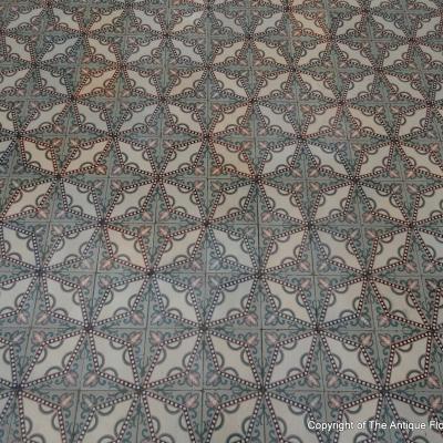 0.7m2 antique ceramic art nouveau field tiles