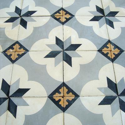 Antique carreaux de ciments tiles - classical French design c.1900