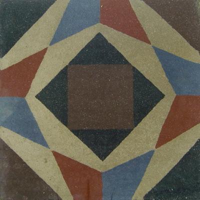 c.15.25m2 French carreaux de ciments tiles 1925 - 1935
