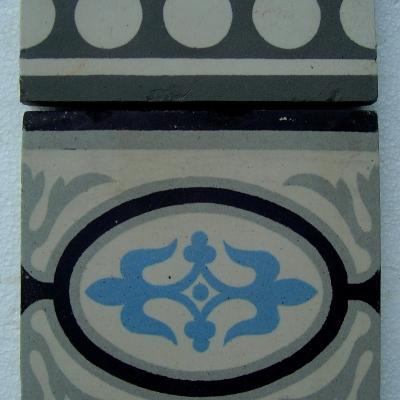 Classical Octave Colozier Ste. Juste de Marais ceramic floor 1913