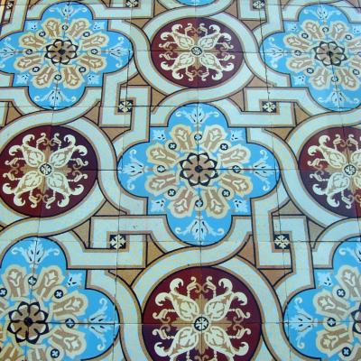 26.75m2 complete, handmade Sand & Cie French floor c.1900 – Stunning detail