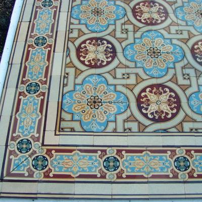 26.75m2 complete, handmade Sand & Cie French floor c.1900 – Stunning detail