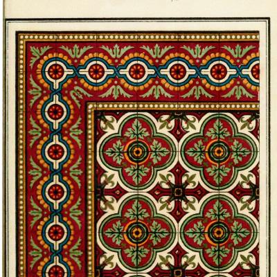 A warm and magnificently detailed Maubeuge period floor