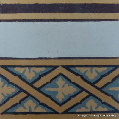 Antique French lattice theme ceramic tiles