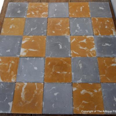 16.5m2 antique carreaux de ciments tiles c.1930-1940