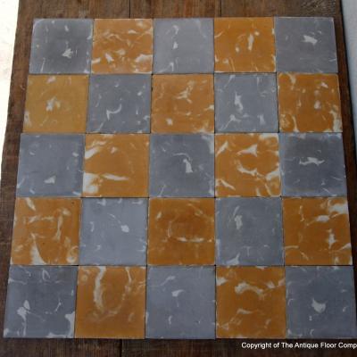 16.5m2 antique carreaux de ciments tiles c.1930-1940