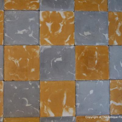 16.5m2 antique carreaux de ciments tiles c.1930-1940