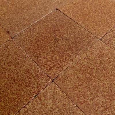 1m2 of mottled biscuit ceramic tiles c.1930
