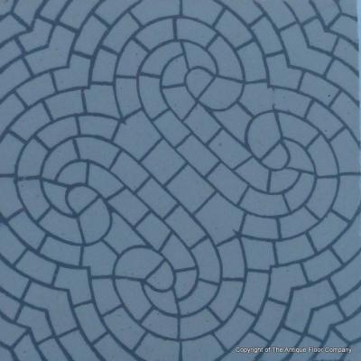 c.22m2 antique Maufroid Freres et Soeur ceramic floor - 1875-1912