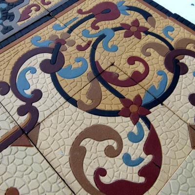 RARE – Up to 9m2 of stunning antique Sinzig tiles 1896