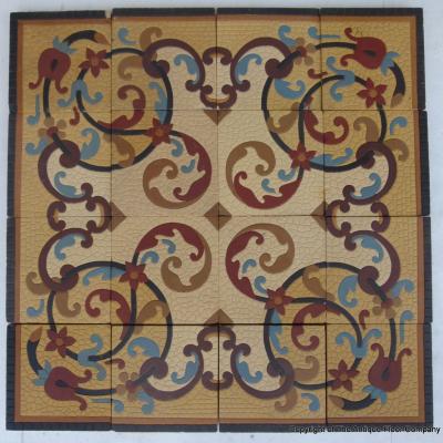 RARE – Up to 9m2 of stunning antique Sinzig tiles 1896