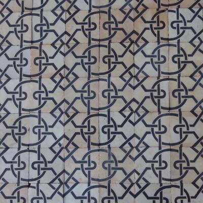 RARE – Late 19th C. Boulenger antique ceramic floor c.9m2 to 23m2