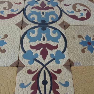 RARE – Up to 9m2 of stunning antique Sinzig tiles 1896